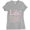 life  available for a limited time only Ladies Fitted T-Shirt