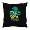 cholla cactus mascot Throw Pillow