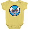 lucha libre   blue Baby Onesie