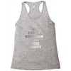 i can't keep calm because i have anxiety Racerback Tank