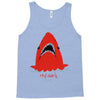 red blue shark Tank Top