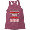 Santa Only Comes Once A Year Papa Is Always Here To Cheer Racerback Tank