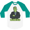 old school zombie 3/4 Sleeve Shirt