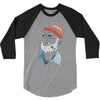 zissou of fish 3/4 Sleeve Shirt