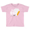 Butt Out Lung Cancer Awareness Toddler T-shirt