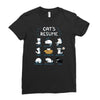 cat's resume Ladies Fitted T-Shirt