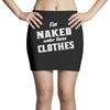 naked under these clothes tie dye Mini Skirts