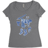 megazord Women's Triblend Scoop T-shirt