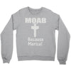 moab military mother of all bombs Crewneck Sweatshirt