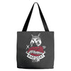 bad cat   gatos locos Tote Bags