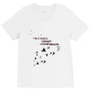 I'm A Goner (f104) V-Neck Tee