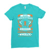 Never Underestimate The Strength Of A Leukemia Cancer Warrior Ladies Fitted T-Shirt