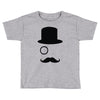 moustache gentleman Toddler T-shirt