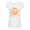 happy halloween 2 Maternity Scoop Neck T-shirt