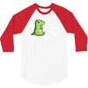 sad t rex 3/4 Sleeve Shirt