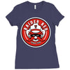 raider red Ladies Fitted T-Shirt