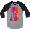 CHECK MEOWT CAT 3/4 Sleeve Shirt