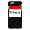 title of day of the week wednesday day of the week iPhone 6 Plus/6s Plus Case