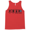 rock paper scissors hadouken Tank Top
