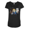 hylian selfie Maternity Scoop Neck T-shirt