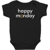 happy monday Baby Bodysuit