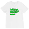 i will drink you bitches under the table V-Neck Tee