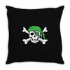 irish pirate Throw Pillow