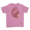 banana eating lion Youth Tee