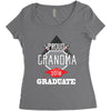 proud grandma graduate 2018.. Women's Triblend Scoop T-shirt