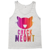 CHECK MEOWT CAT Tank Top