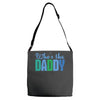 who's the daddy christmas Adjustable Strap Totes