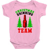 christmas drinking team Baby Bodysuit