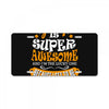 My Wife Is Super Awesome Her Husband License Plate