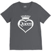 funny  queen of everything gift bride honeymoon hen night fashion fema V-Neck Tee