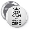 mark it zero Pin-back button