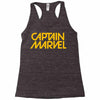 captain marvel 6 Racerback Tank