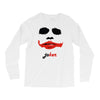 visage joker yeux ferm&eacute;s Long Sleeve Shirts
