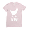 big cock Ladies Fitted T-Shirt