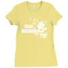 ted friday is highday  film fuuny Ladies Fitted T-Shirt