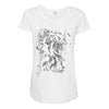 god of the new world Maternity Scoop Neck T-shirt