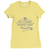 my t sharp barber shop Ladies Fitted T-Shirt