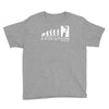 climbing ape to evolution climb indoor outdoor Youth Tee