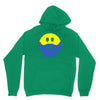 bearded smiley face Unisex Hoodie
