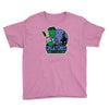 spooky city creatures   hockey team Youth Tee