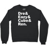 dre eazy cube rendre eazy cube ren Crewneck Sweatshirt