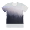 Smoking Forest All Over Women's T-shirt