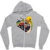 super fighting kart Zipper Hoodie