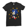 Sonic Rings Ladies Fitted T-Shirt