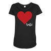Bestie Maternity Scoop Neck T-shirt
