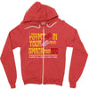 i wanna put my head in your head and smack your head Zipper Hoodie